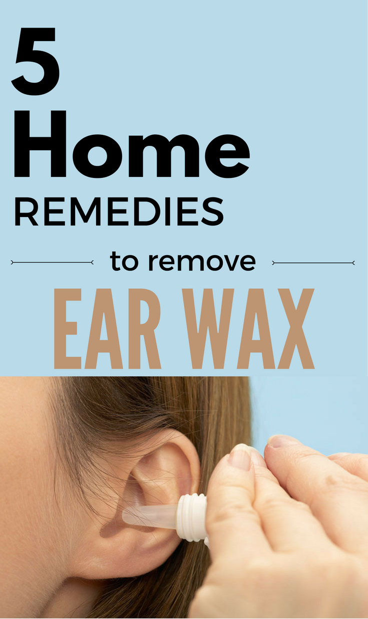 5 Home Remedies To Remove Ear Wax