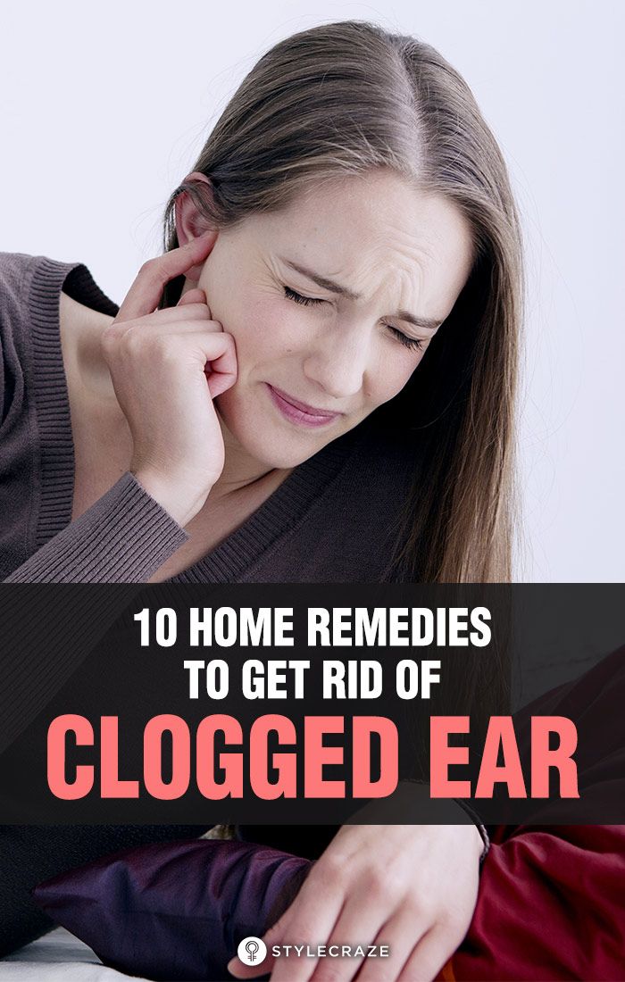 9 Home Remedies For Clogged Ears
