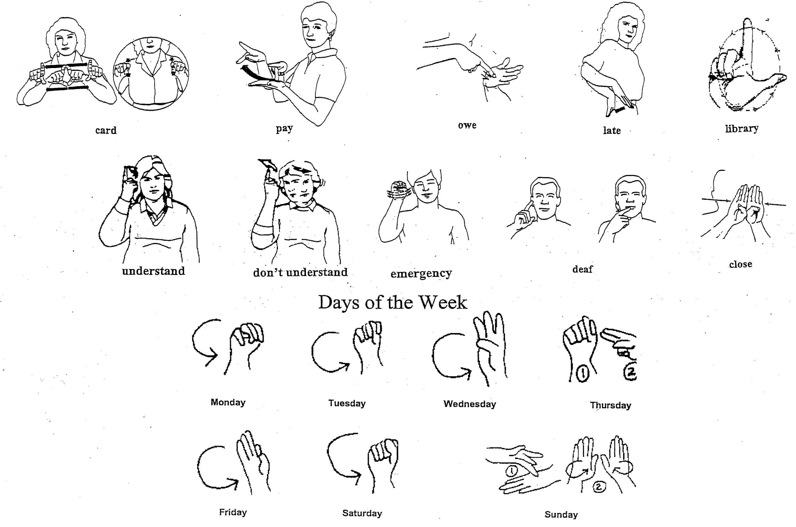 American Sign Language on Pinterest