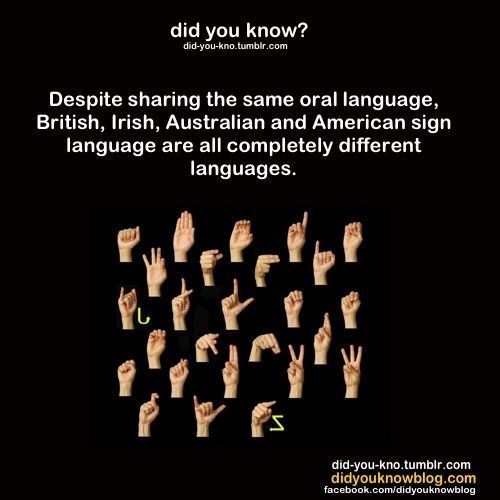 Are sign languages from different countries all different ...