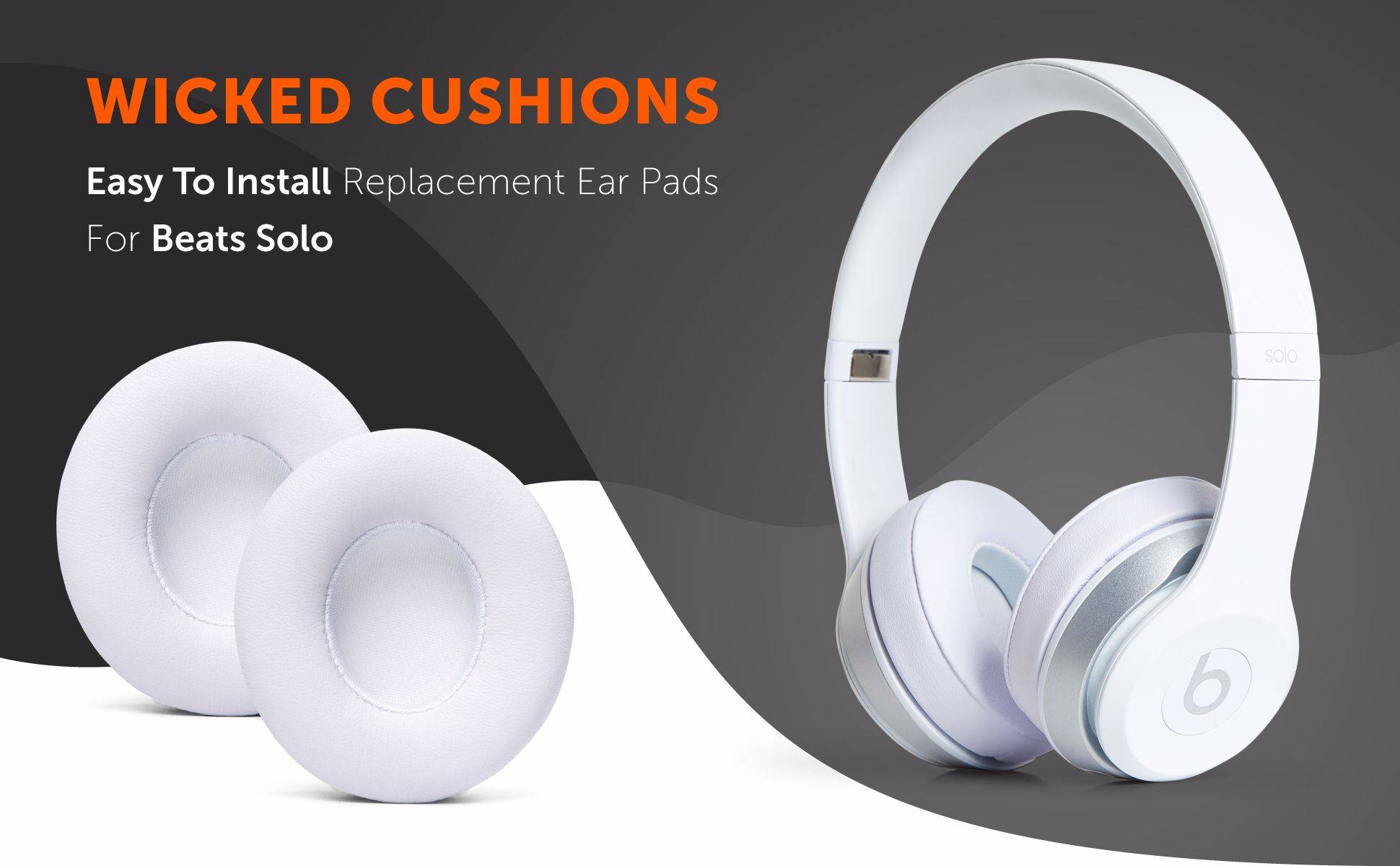 Beats Solo Replacement Ear Pads By Wicked Cushions