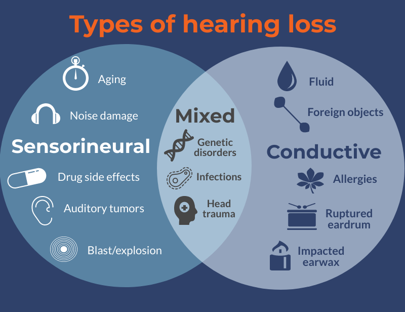 Hearing loss types