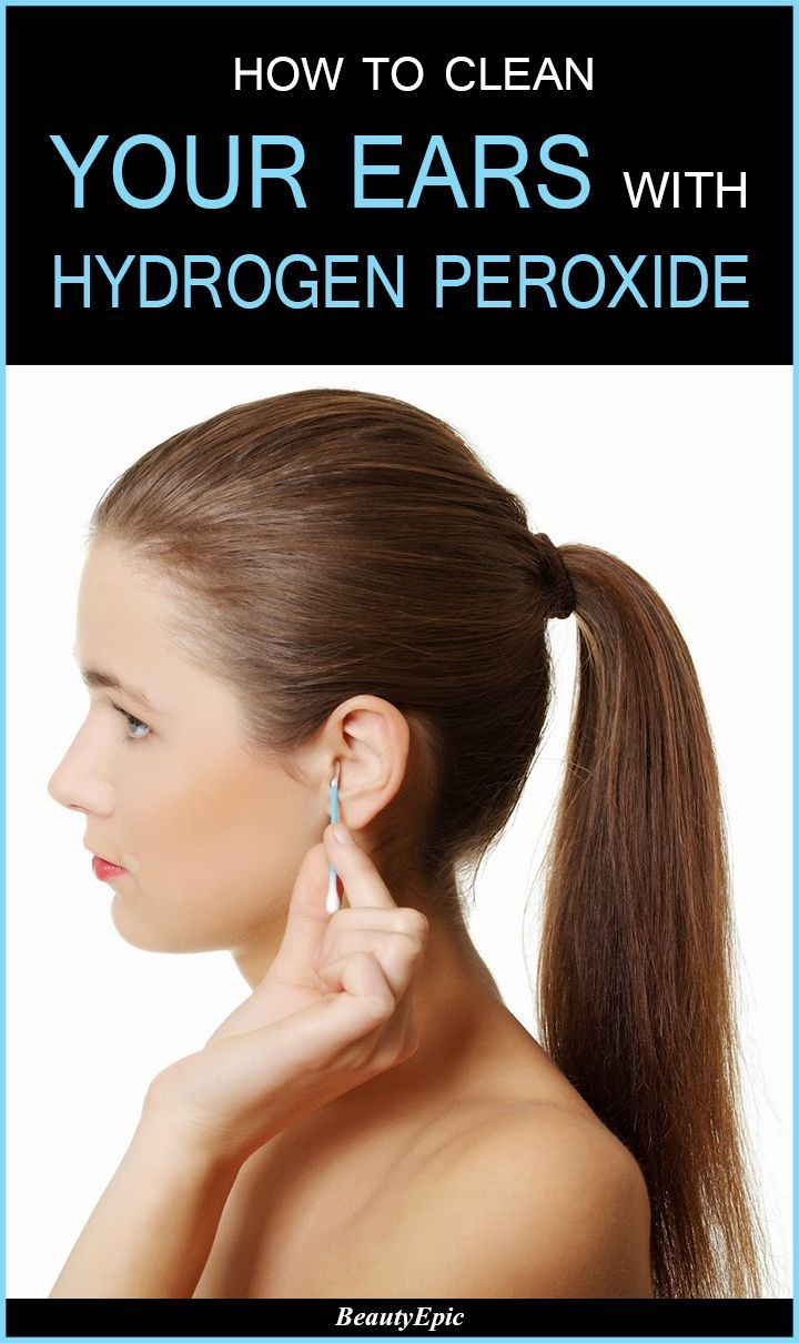 How to Clean Your Ears with Hydrogen Peroxide #EarWax ...