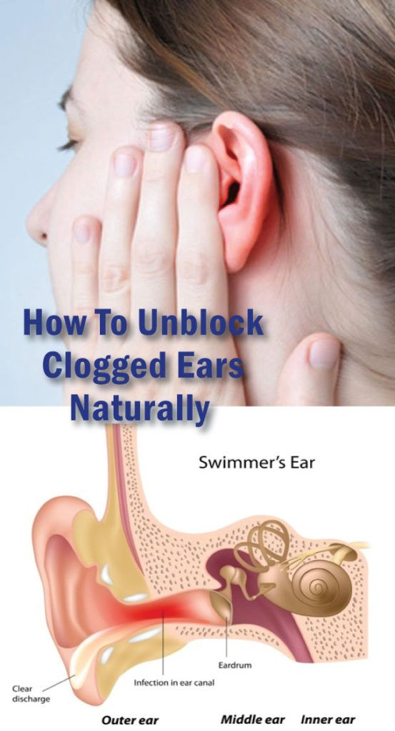 How To Clear A Blocked Ear At Home