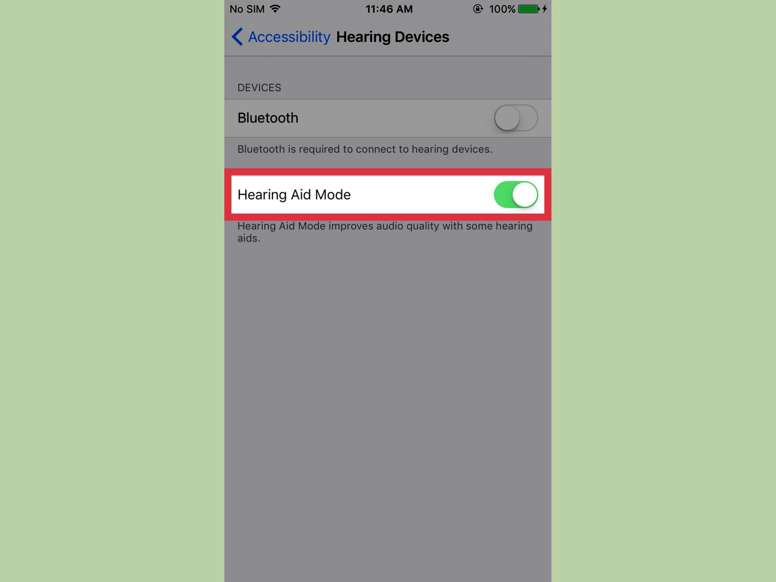 How to Disable Hearing Aid Mode on an iPhone: 5 Steps