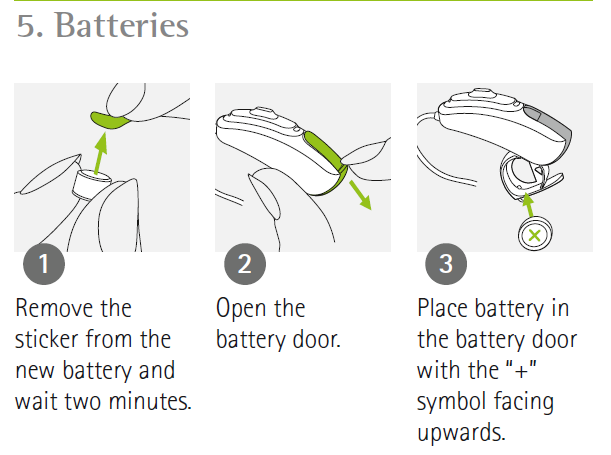 How to remove battery from Phonak Audeo HA?