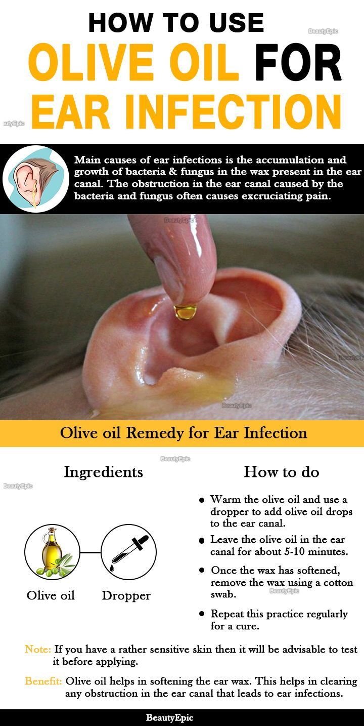 How to treat ear infection with olive oil #CoughRemedies ...