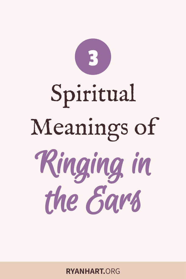 Left or Right Ear Ringing Spiritual Meaning