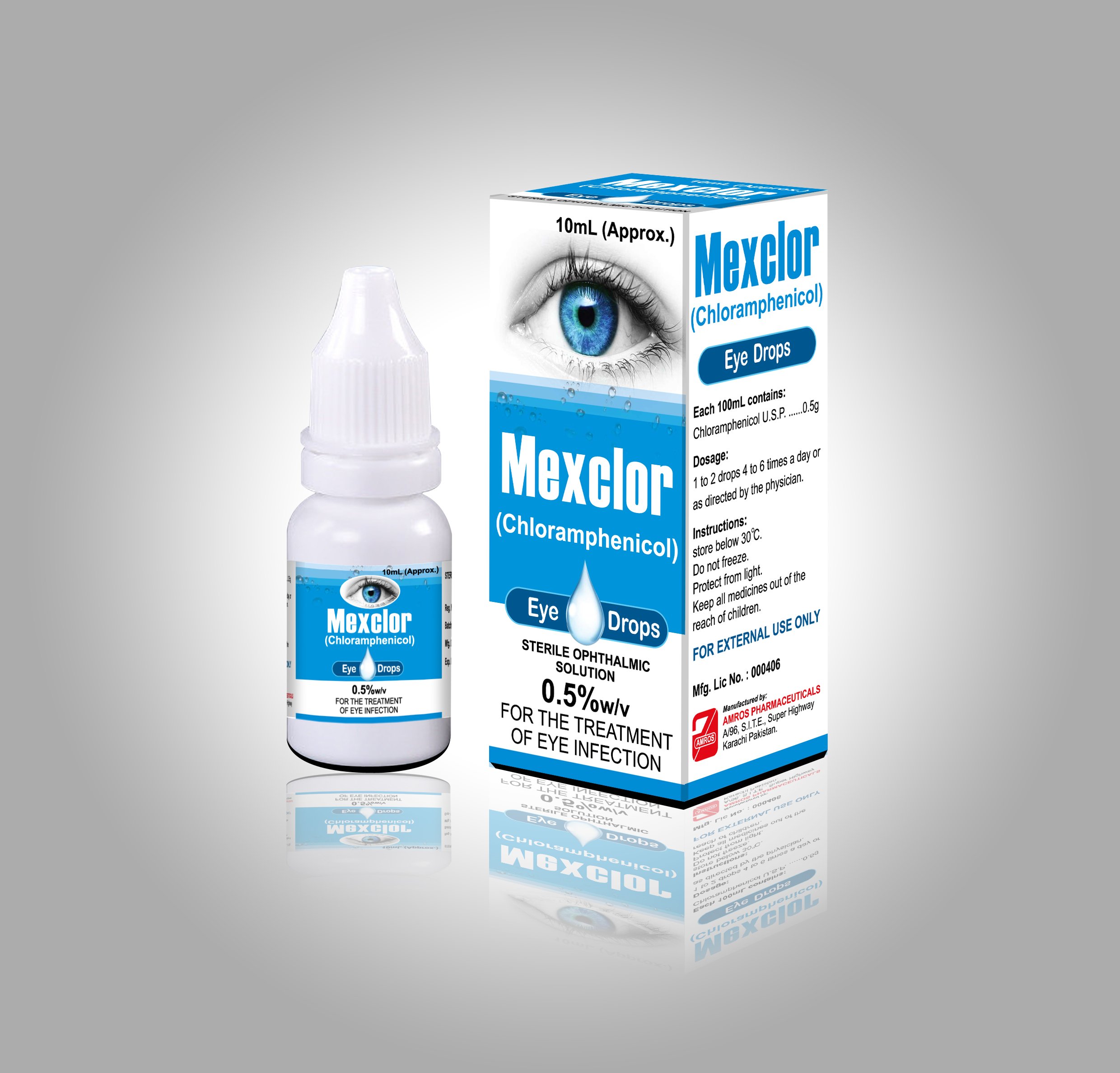 Mexclor Eye Drops â Chloramphenicol â Musani Pharma ...