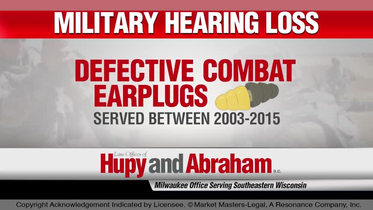 Military Hearing Loss Due To Defective Combat Earplugs ...
