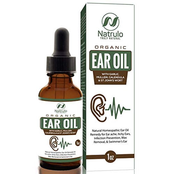 Organic Ear Oil for Ear Infections