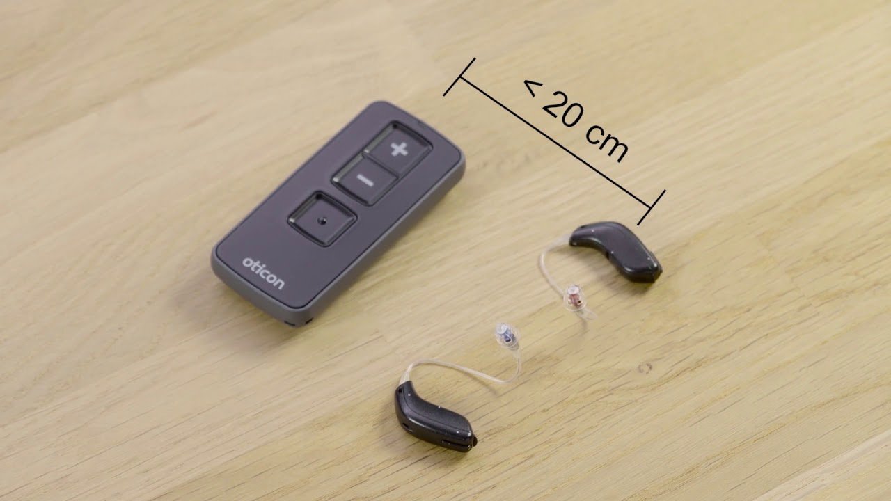 Pair Oticon Opn hearing aids with Remote Control