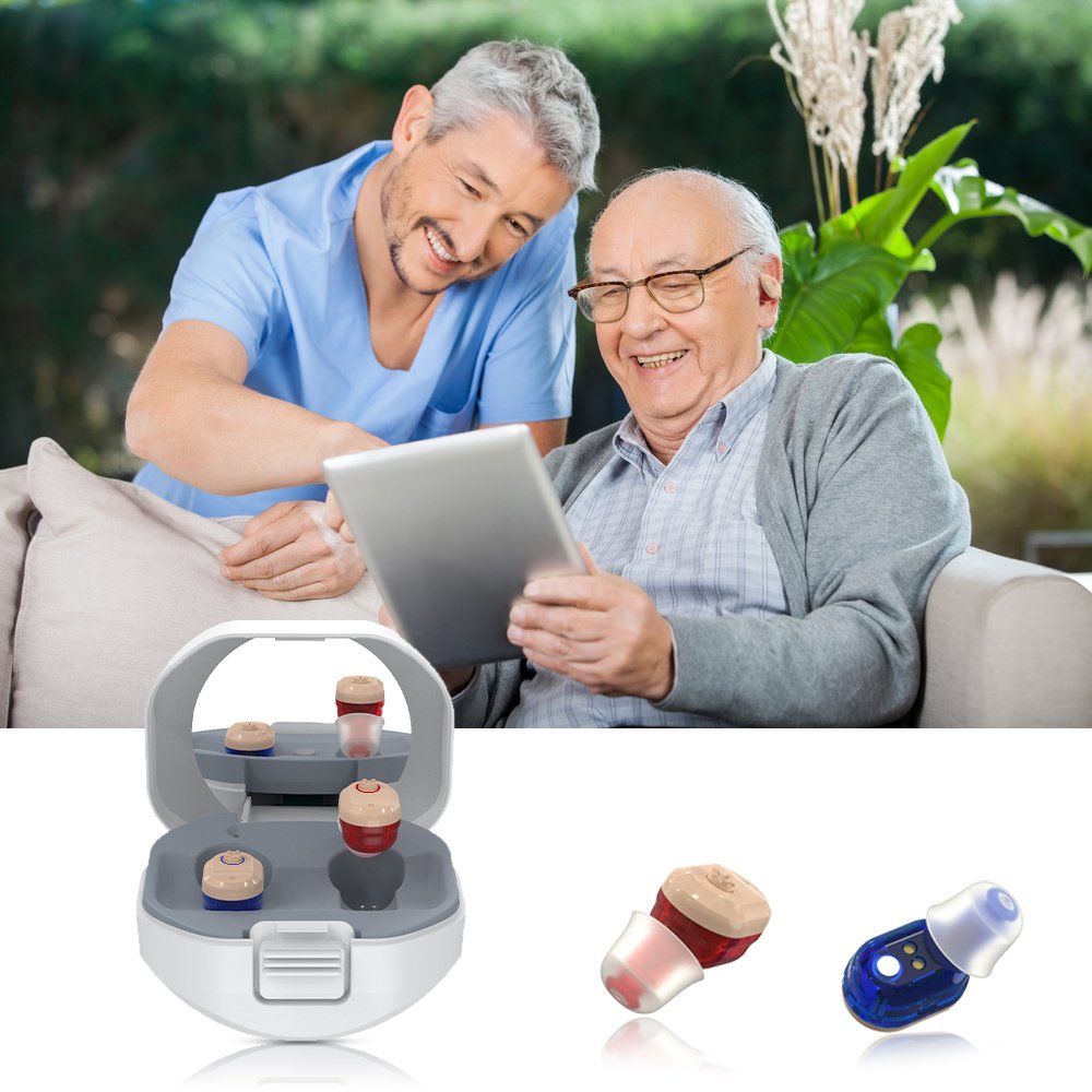 Rechargeable Hearing Aids for Seniors, TWS Digital Hearing ...