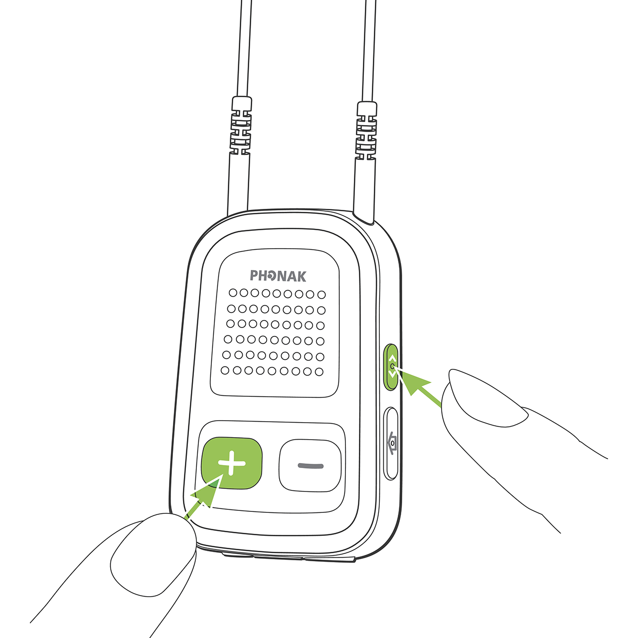Support for Phonak ComPilot II
