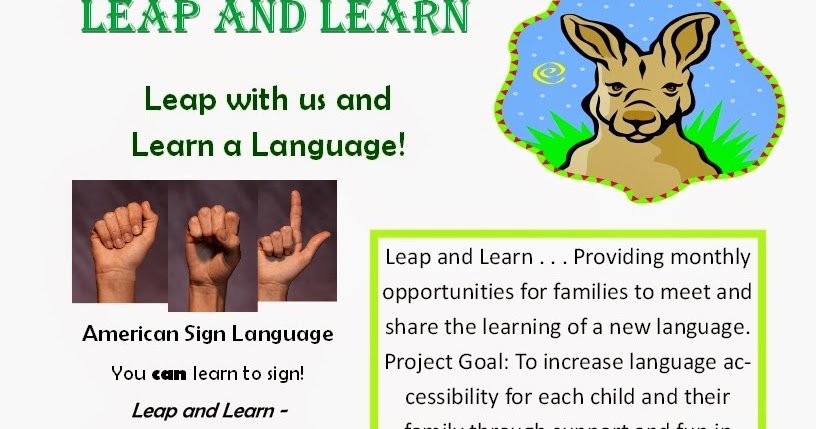 Young Deaf &  Hard of Hearing Awareness Team: Leap &  Learn ...
